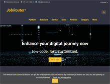 Tablet Screenshot of jobrouter-workflow.com